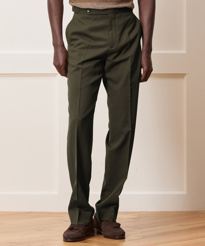 TODD SNYDER Italian Gabardine Side Tab Trouser outlook