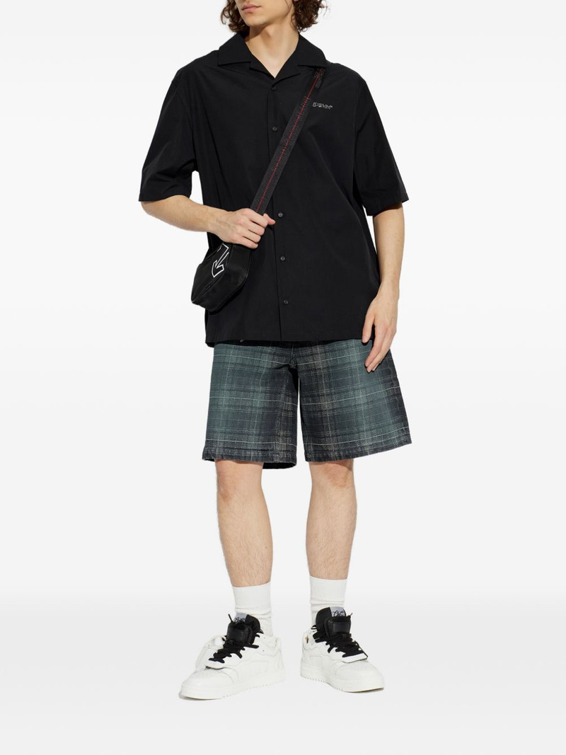 Off-White plaid shorts outlook