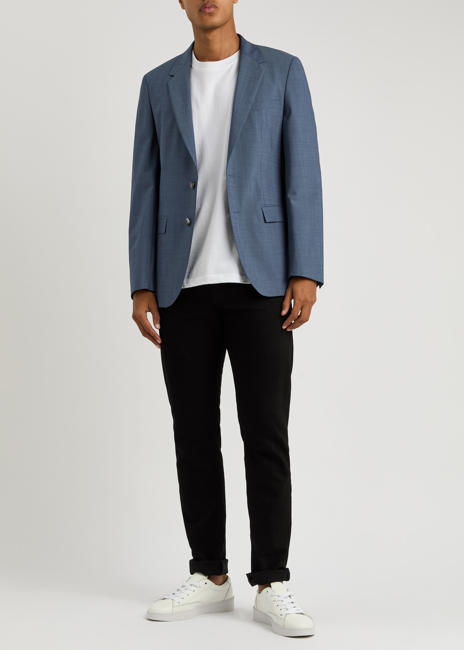 Boss Stretch-wool Blazer - 4