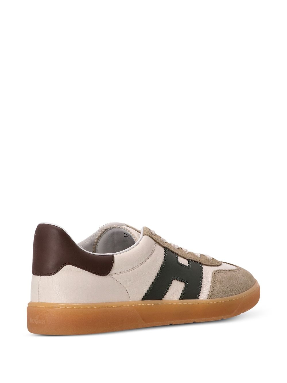 Cool low-top leather sneakers - 3