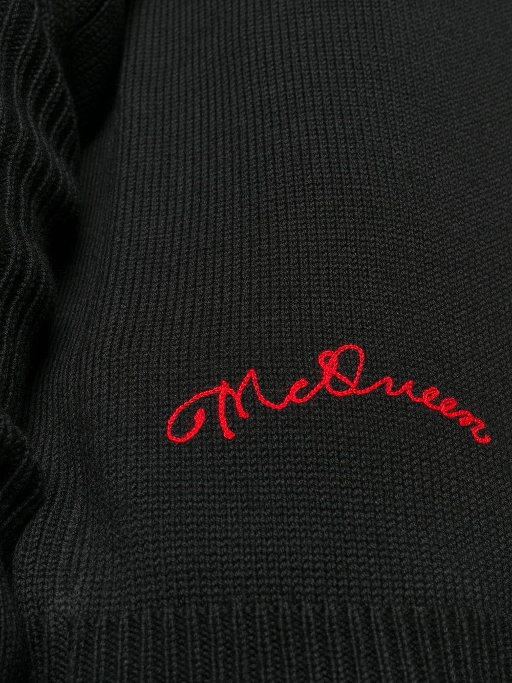 logo embroidered jumper - 5