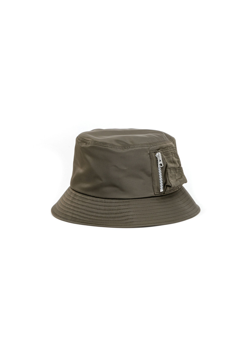 Single Brim Pocket Hat / Nylon Twill 1