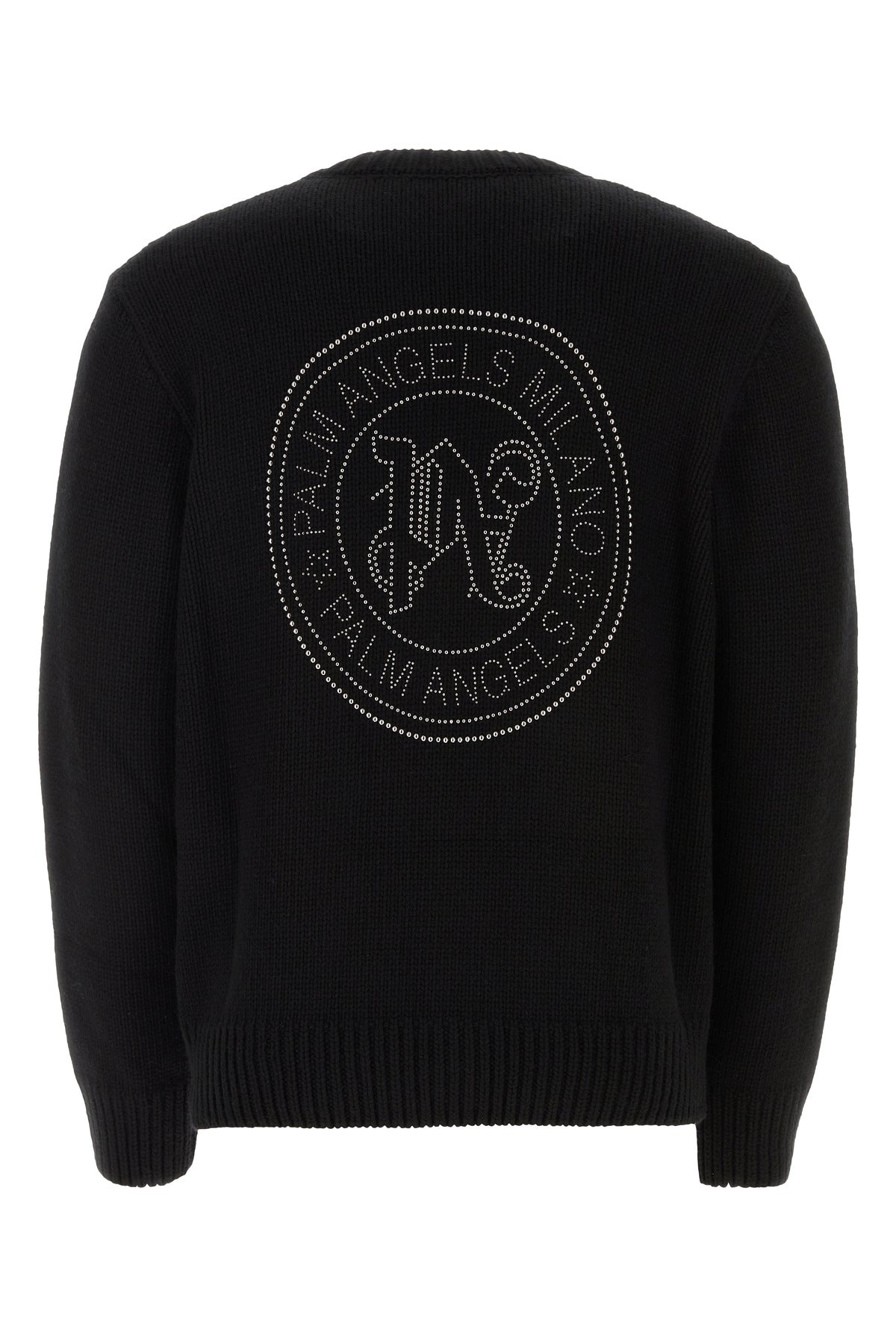 Black nylon blend cardigan - 2