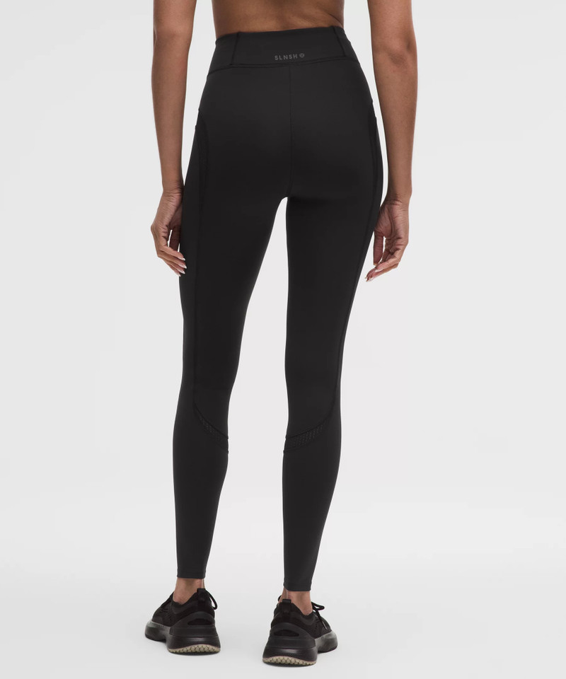 Mesh Panelled High-Rise Tight 28" *SLNSH Collection 3