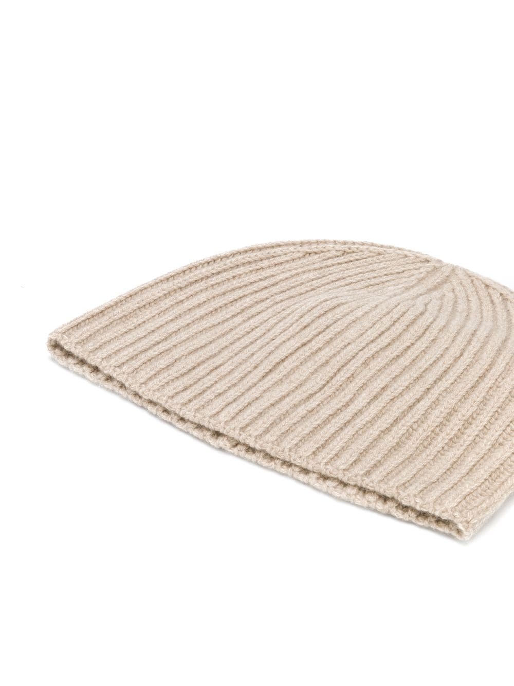 ribbed knit beanie - 2