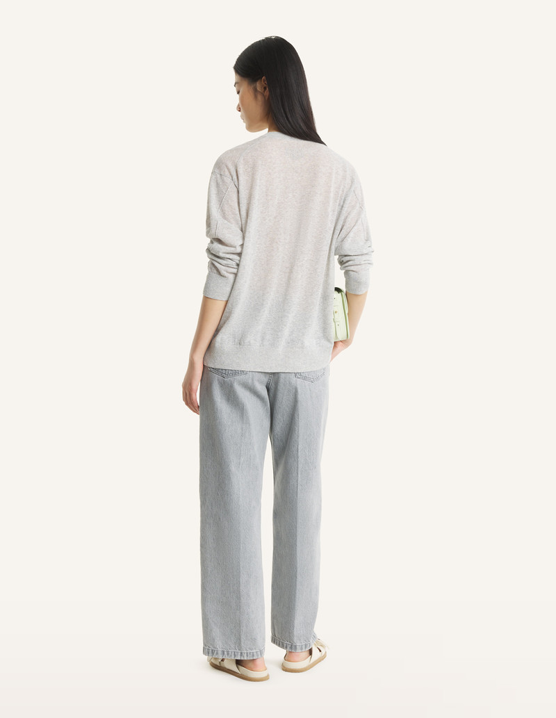 SEE-THROUGH LONG CARDIGAN 6
