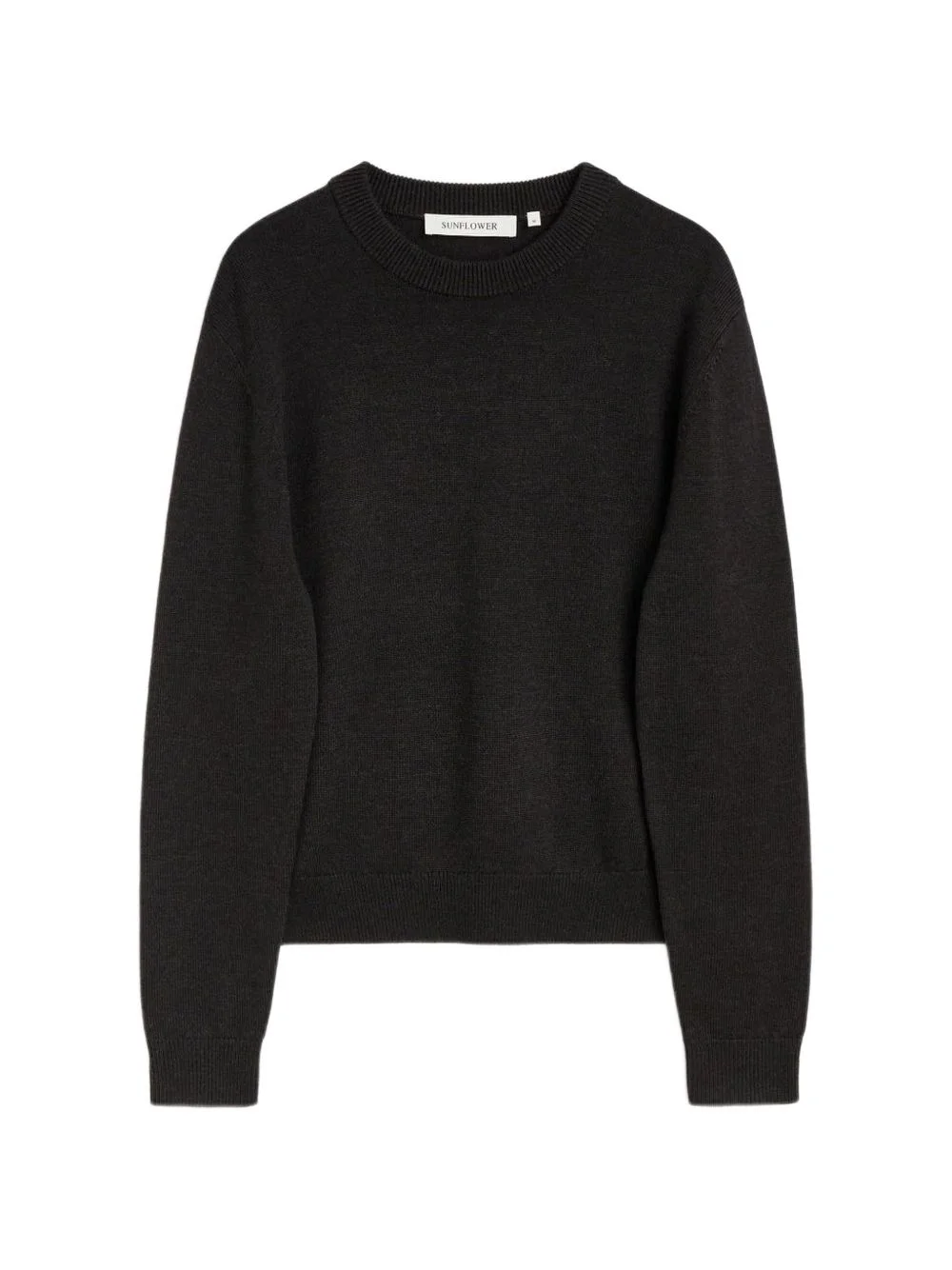 Moon ribbed-trim sweater - 1