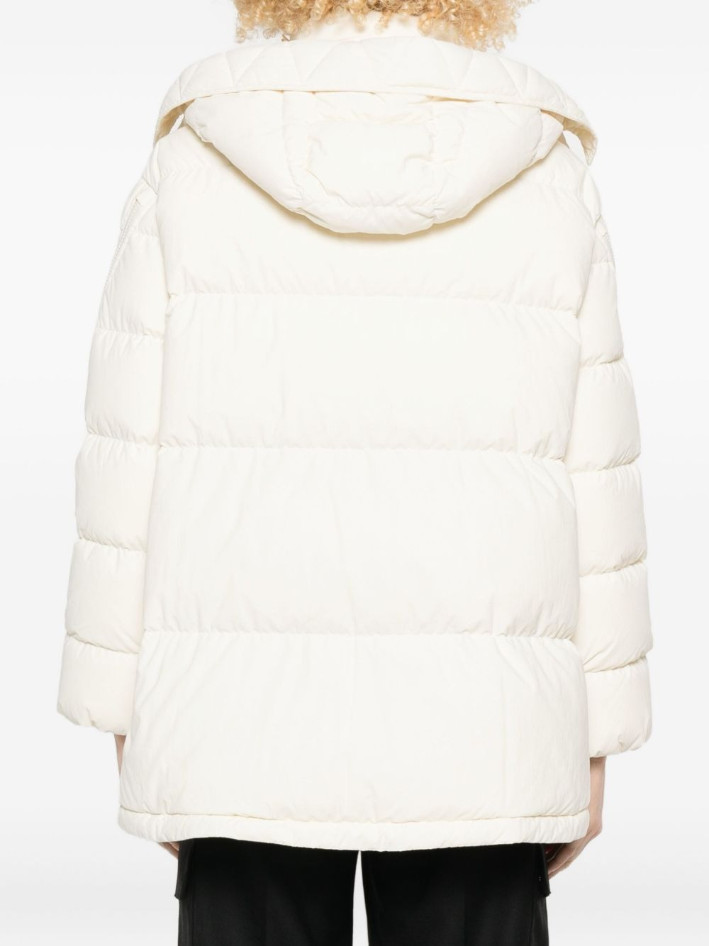 hooded quilted jacket - 4