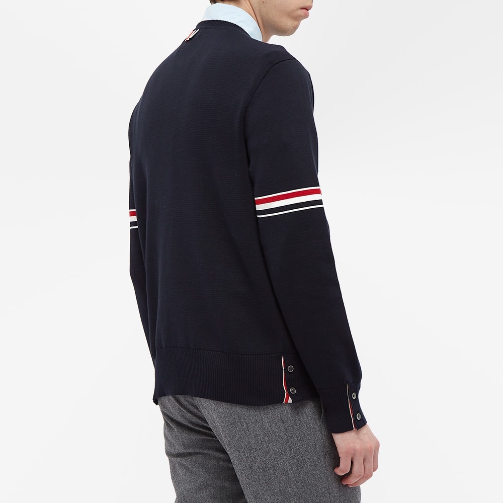 Thom Browne Milano Stitch Crew Knit - 5