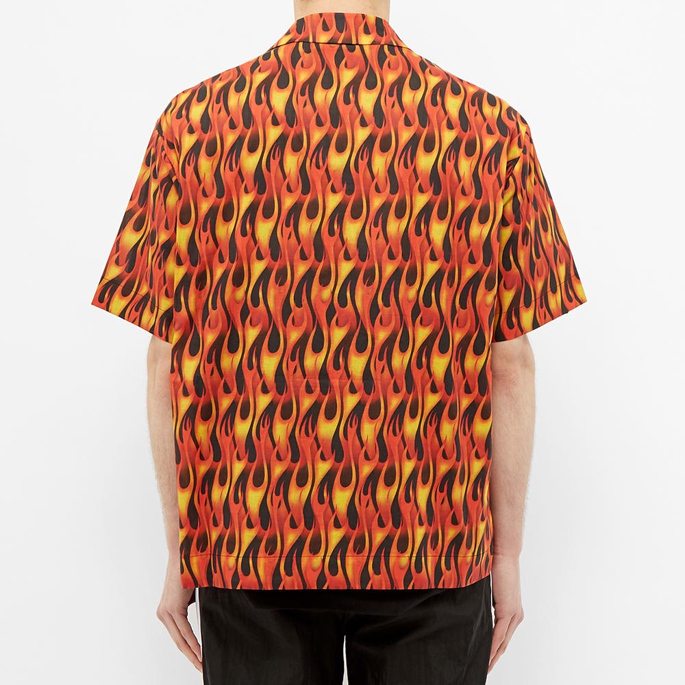 Palm Angels Burning Vacation Shirt - 5