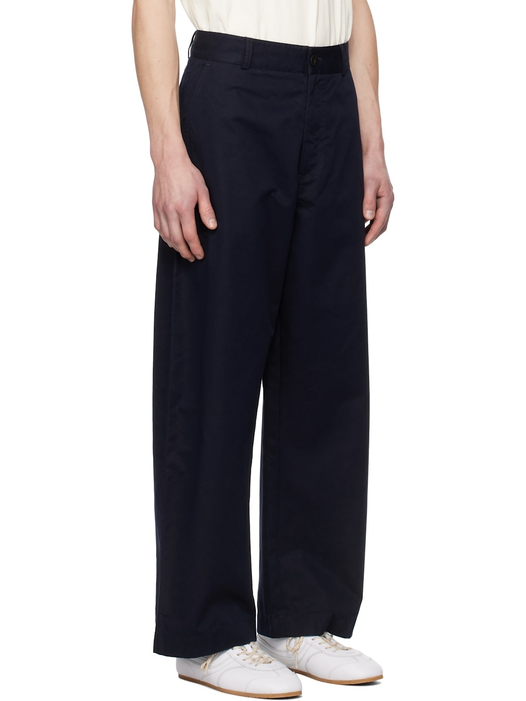 Navy Bosworth Trousers - 2