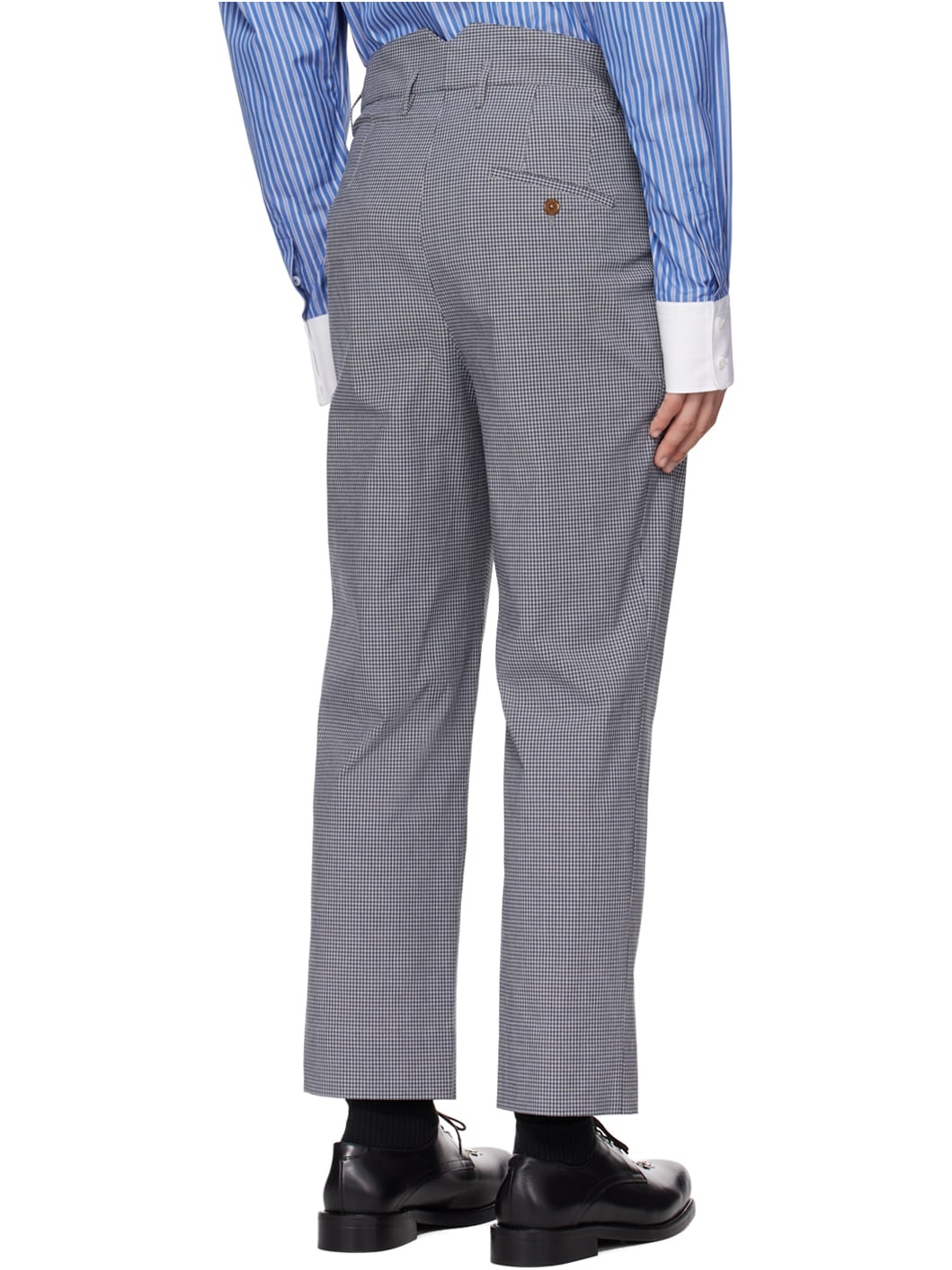 Black & White Cruise Trousers - 3