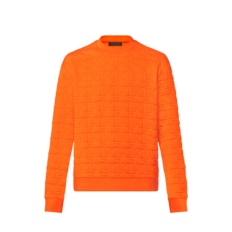 LV Doves Quilted Sweatshirt - 1