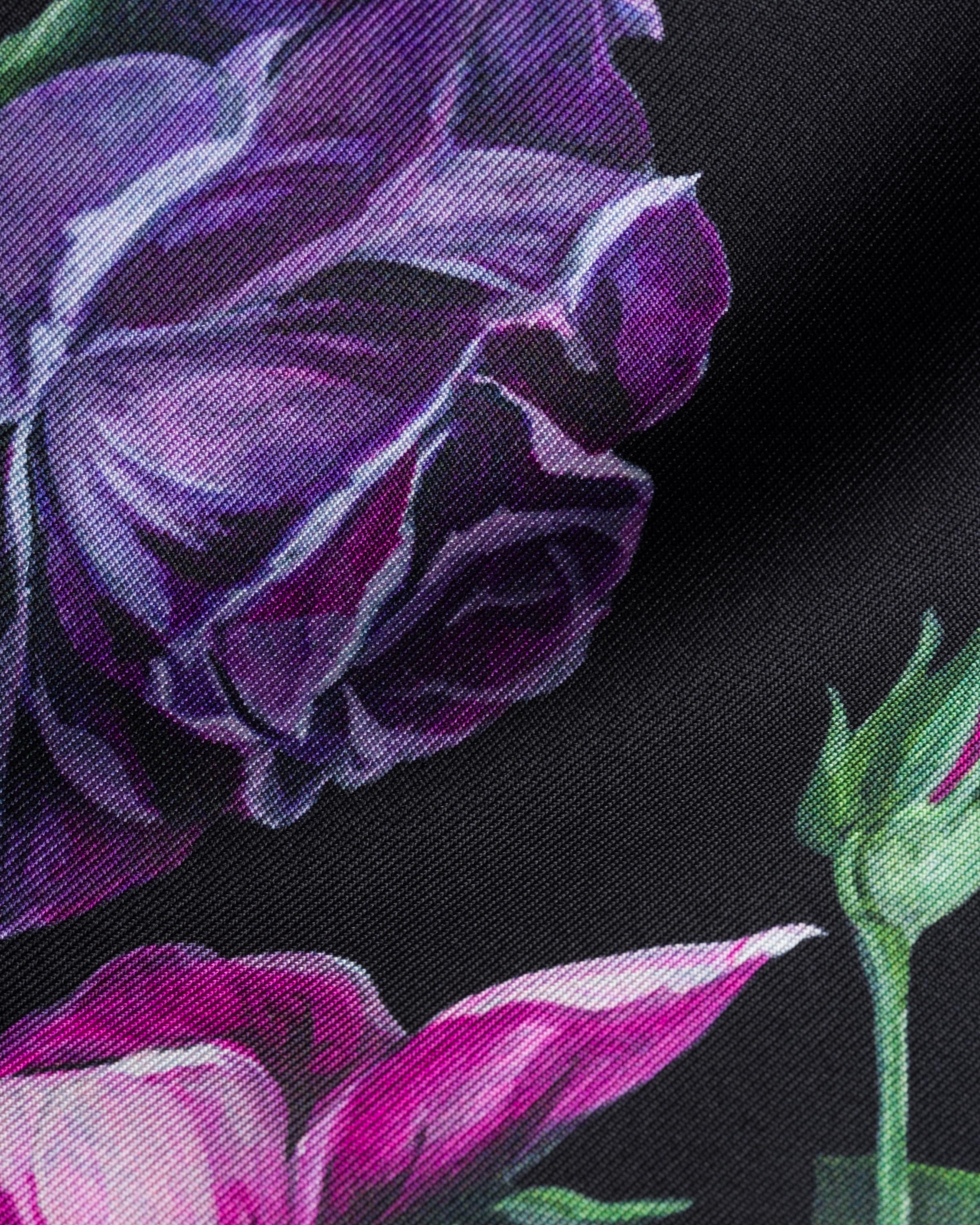 Printed silk twill scarf - 2
