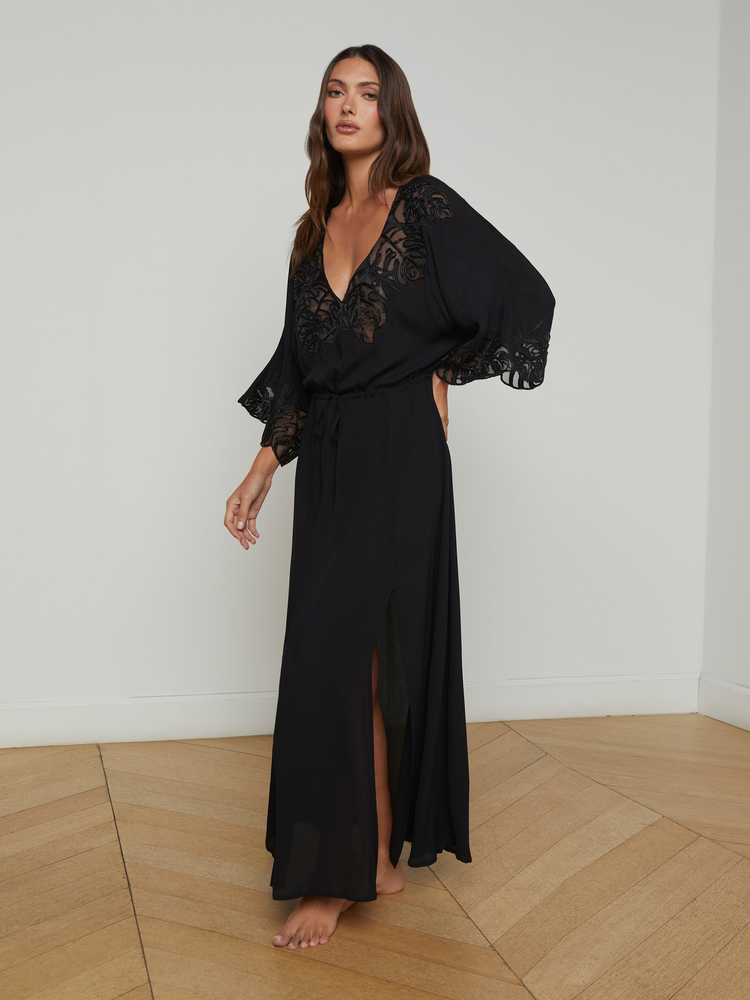 Deanna Embellished Maxi Dress - 4