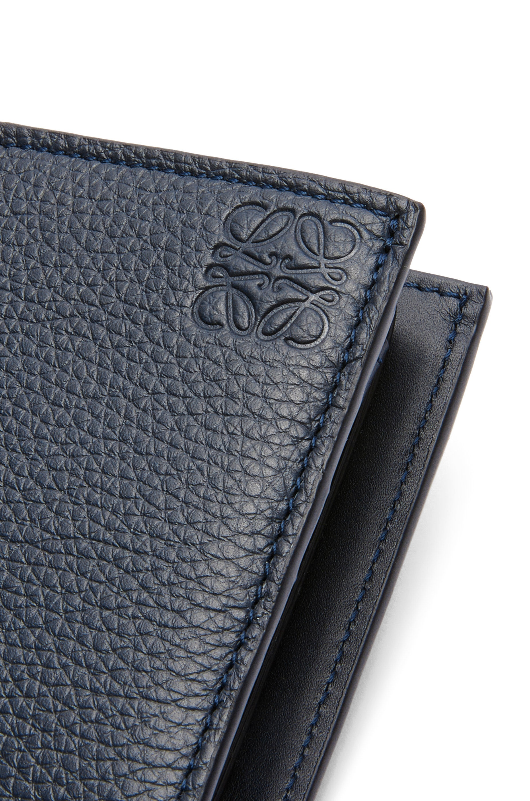 Bifold coin wallet in soft grained calfskin - 5