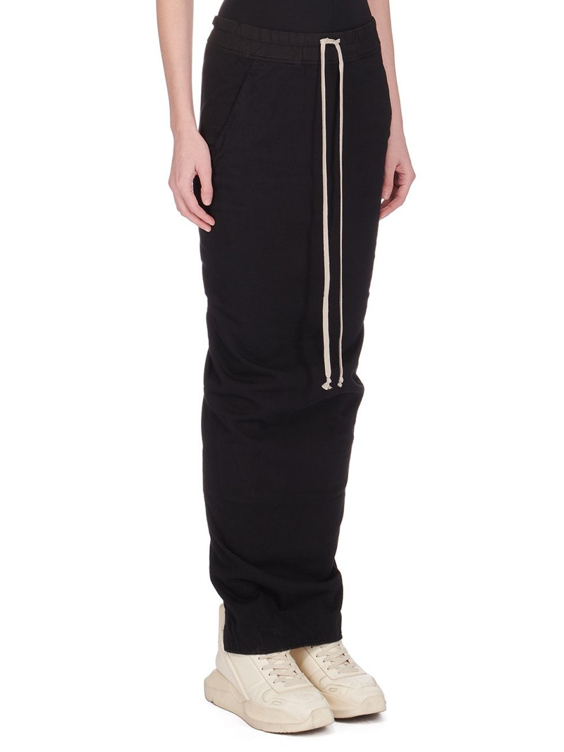 Pillar draped-detail skirt 2