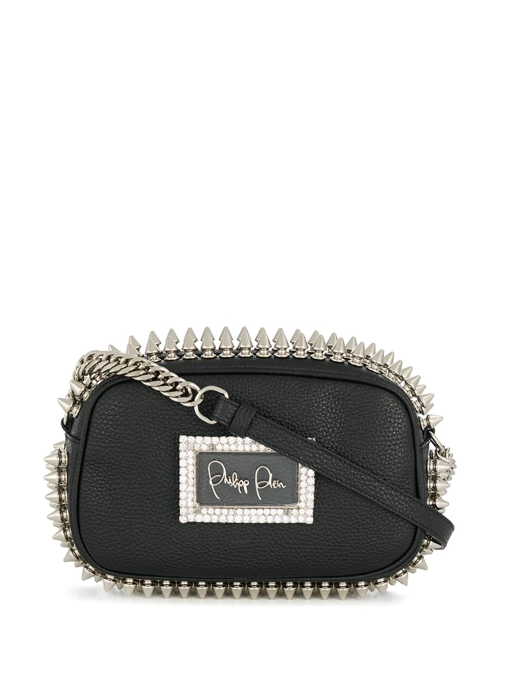 stud-embellished crossbody bag - 1