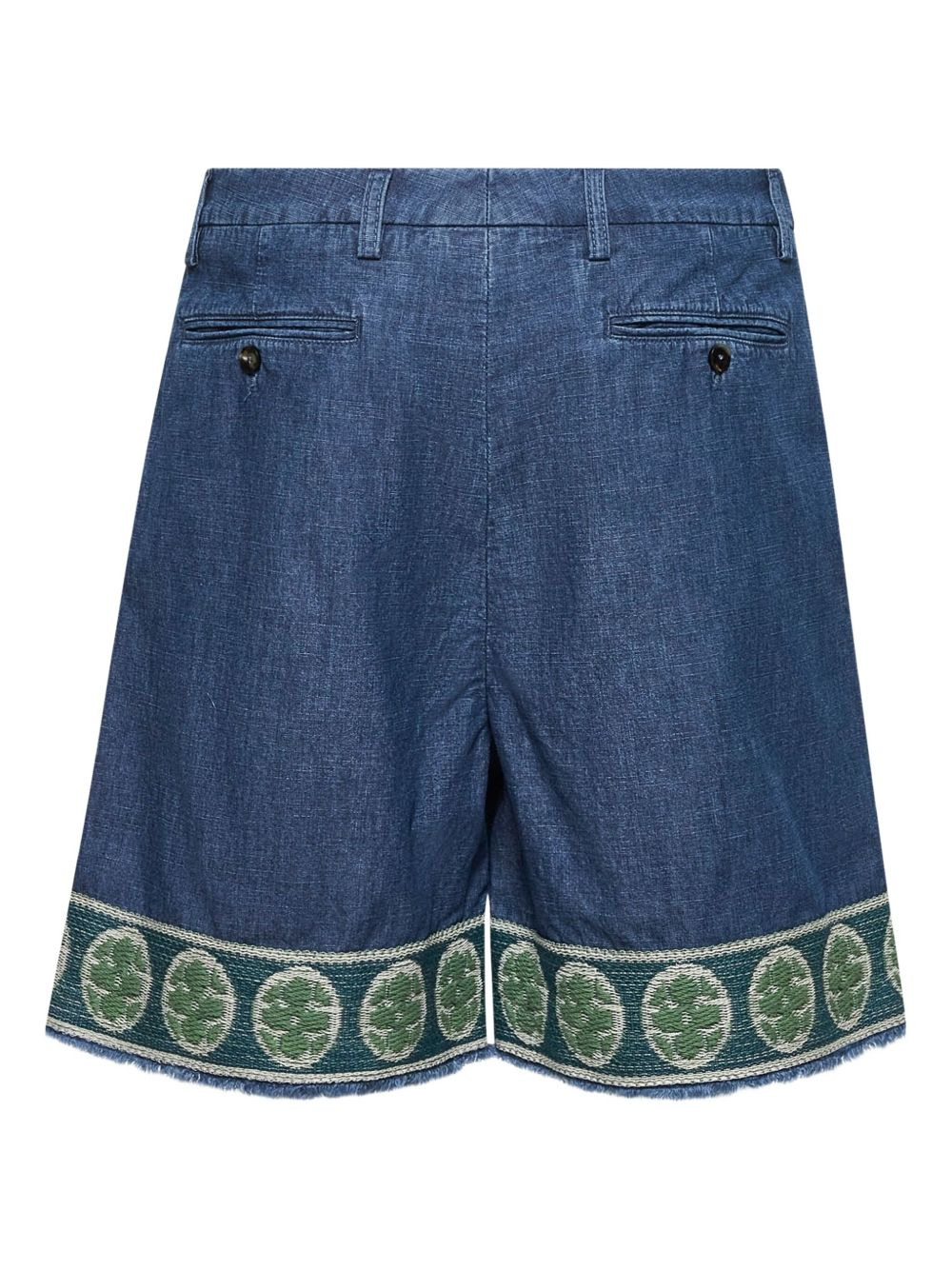 denim Bermuda shorts - 2