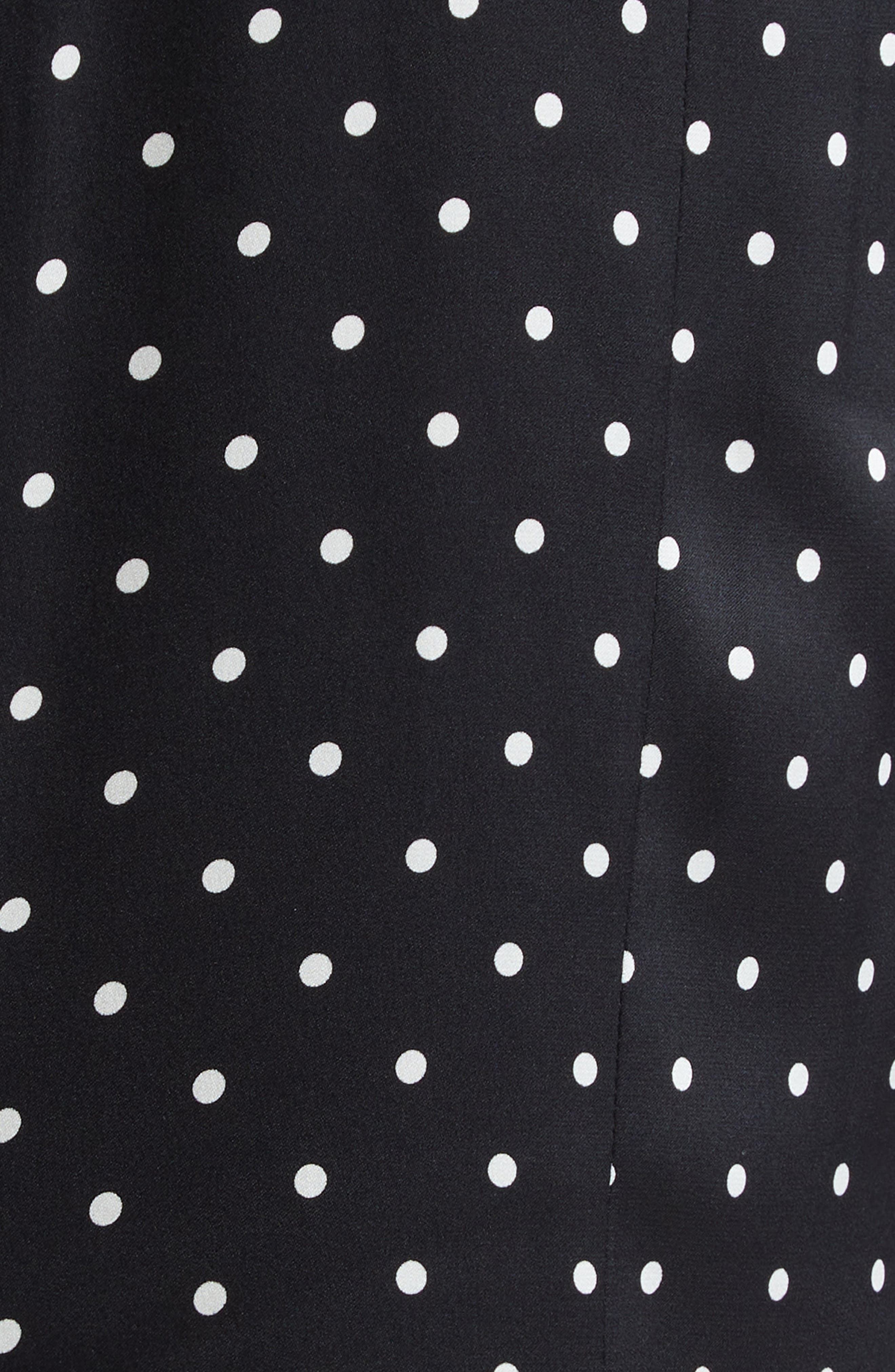 Dolce&Gabbana Polka Dot Stretch Silk Pencil Skirt in Hnzpw Pois Picc 0 5 F.nero at Nordstrom - 7