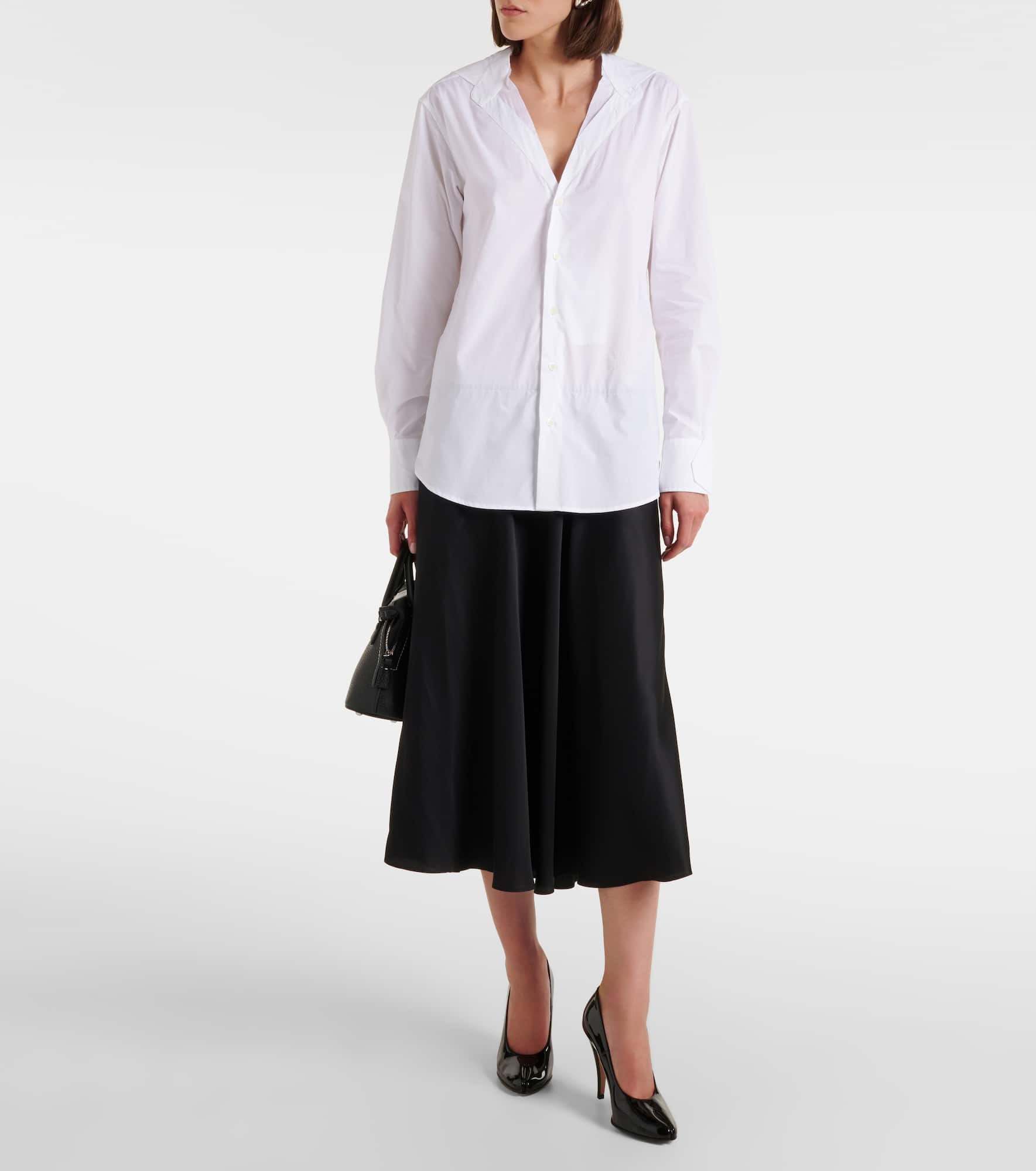 Cotton midi dress - 2