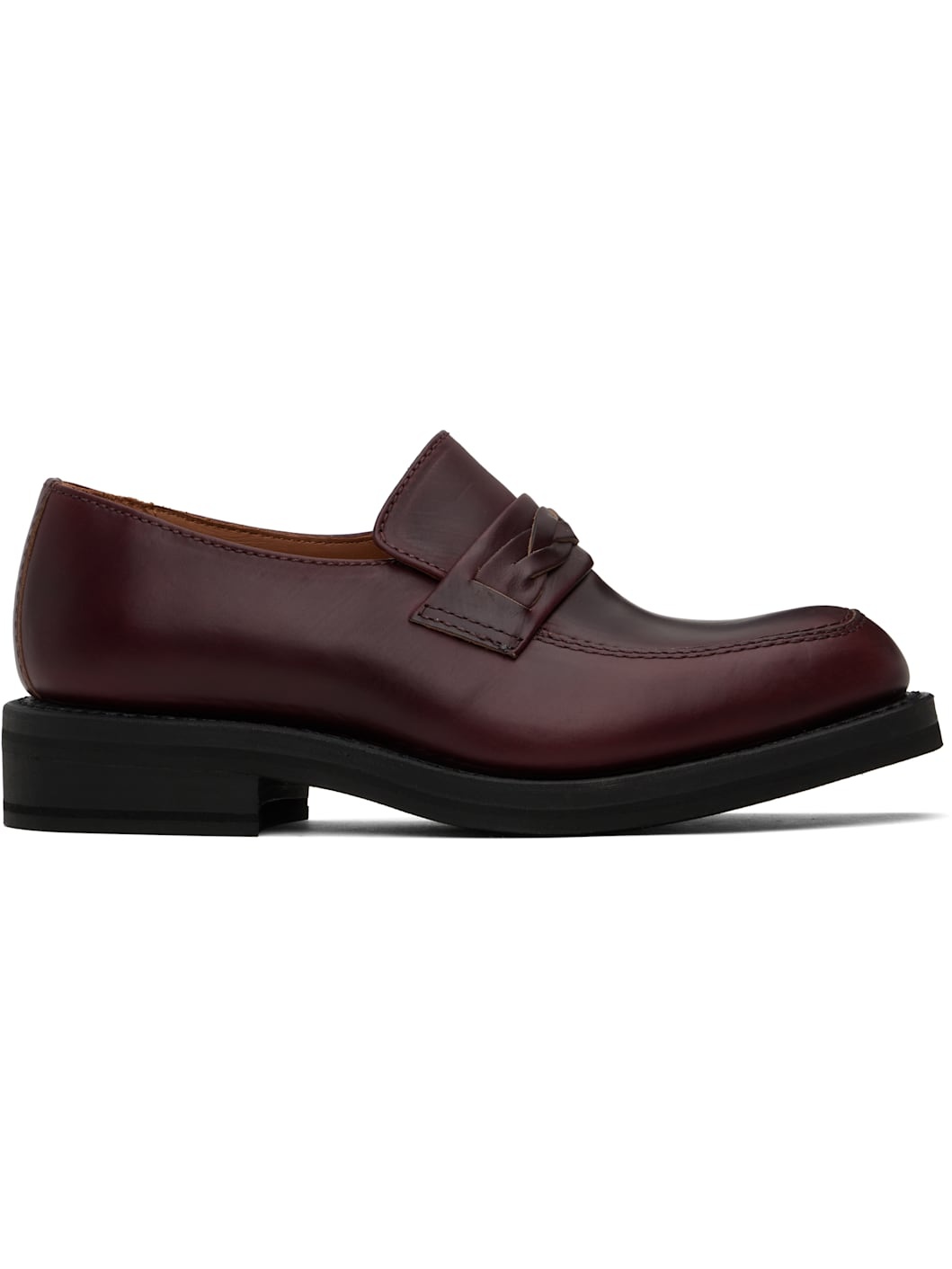 Burgundy Nakano Loafers - 1