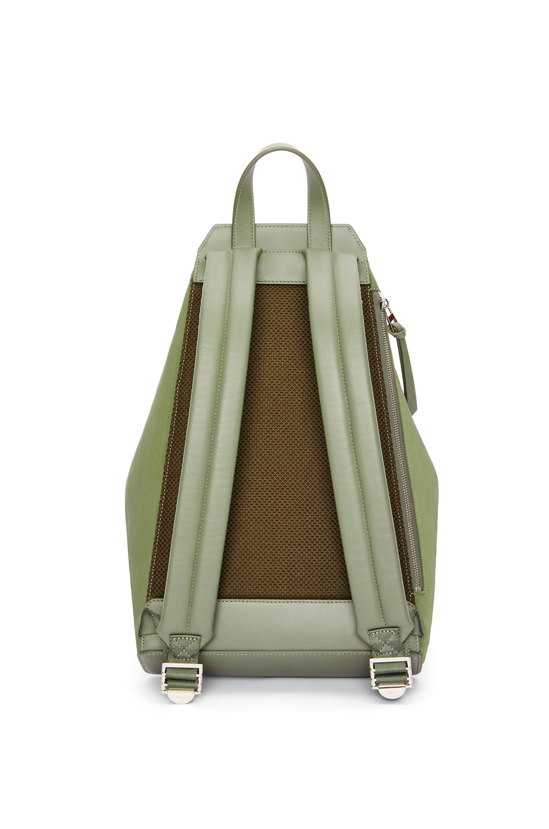Small Convertible backpack in nylon and calfskin - 4