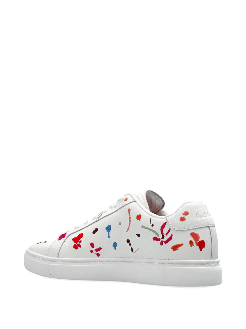 floral leather sneakers 3