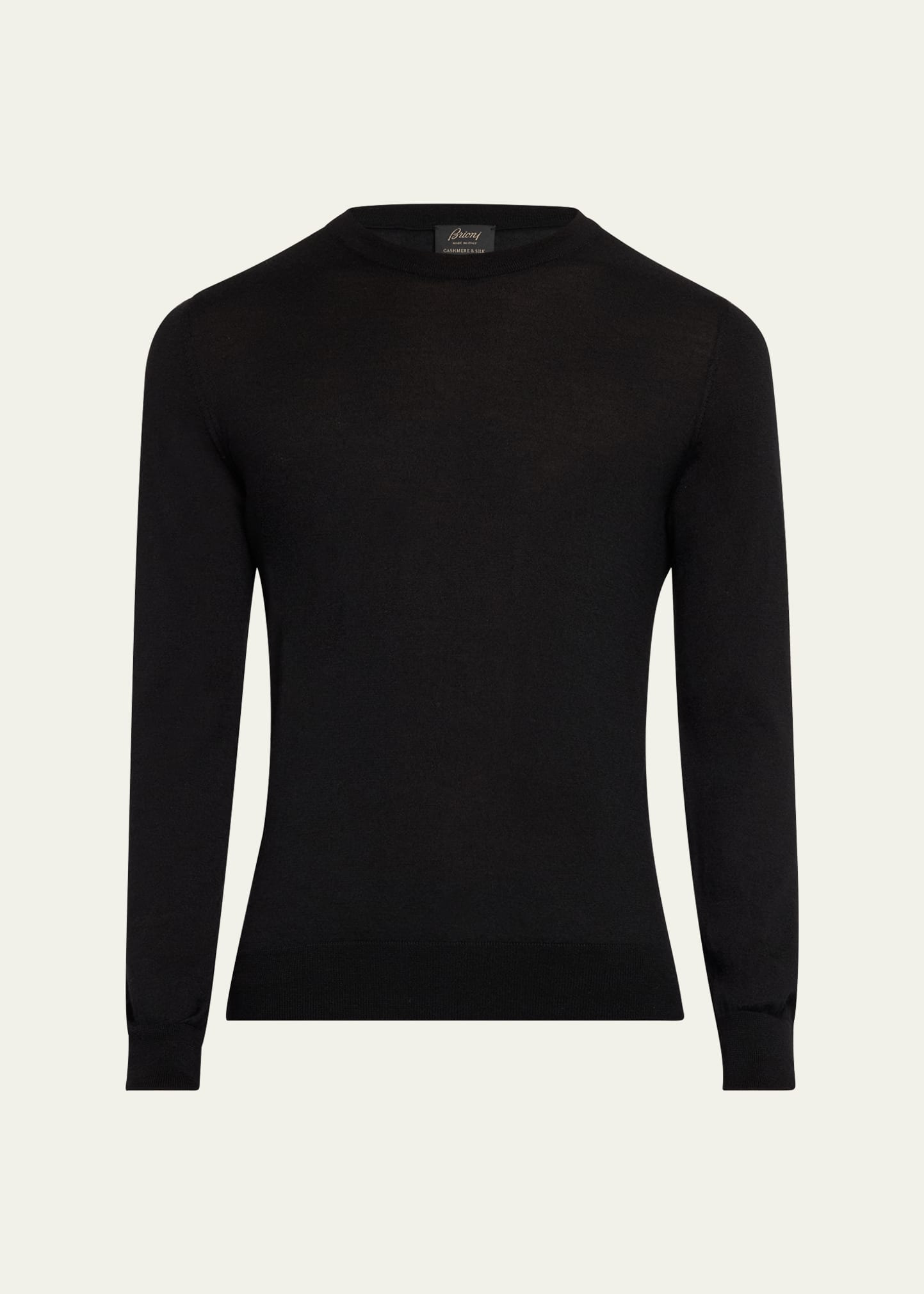 Men's Long-Sleeve Crewneck T-Shirt - 1