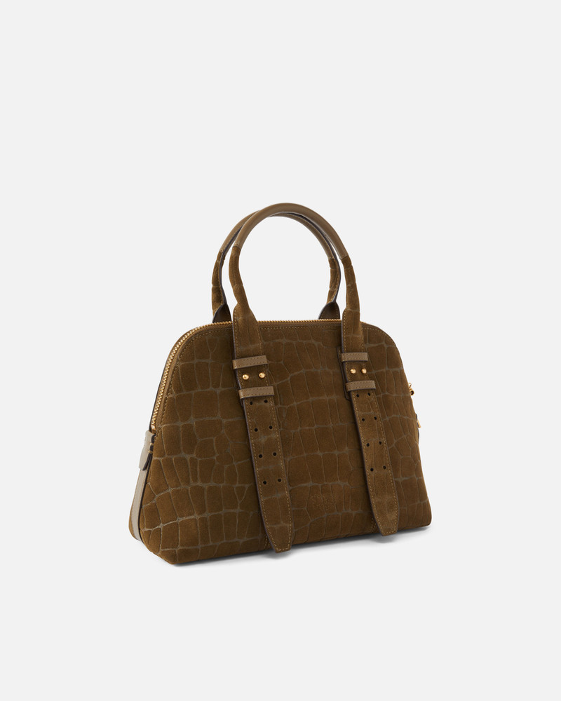 PINKO ESCAPE BAG SMALL HANDBAG IN CROCODILE-PRINT LEATHER outlook