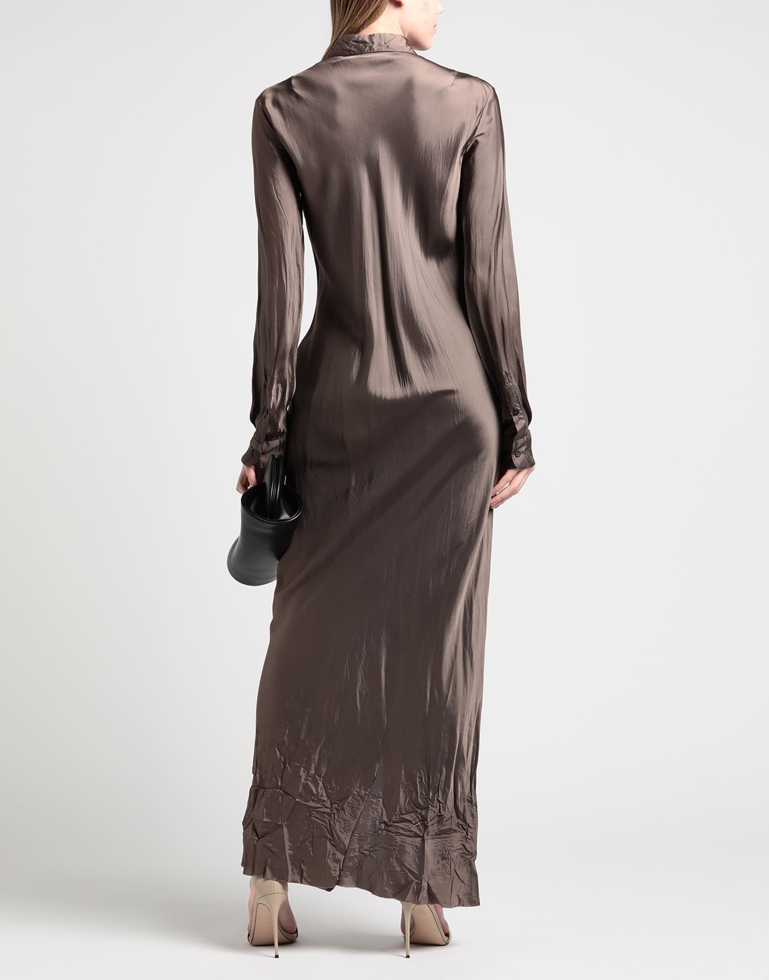 Dove grey Women's Long Dress - 3