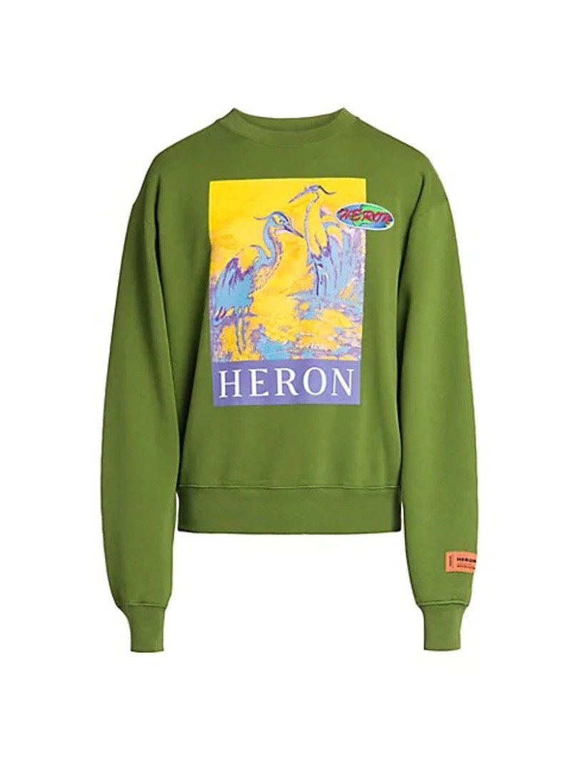 Heron Logo-Print Sweatshirt - 1
