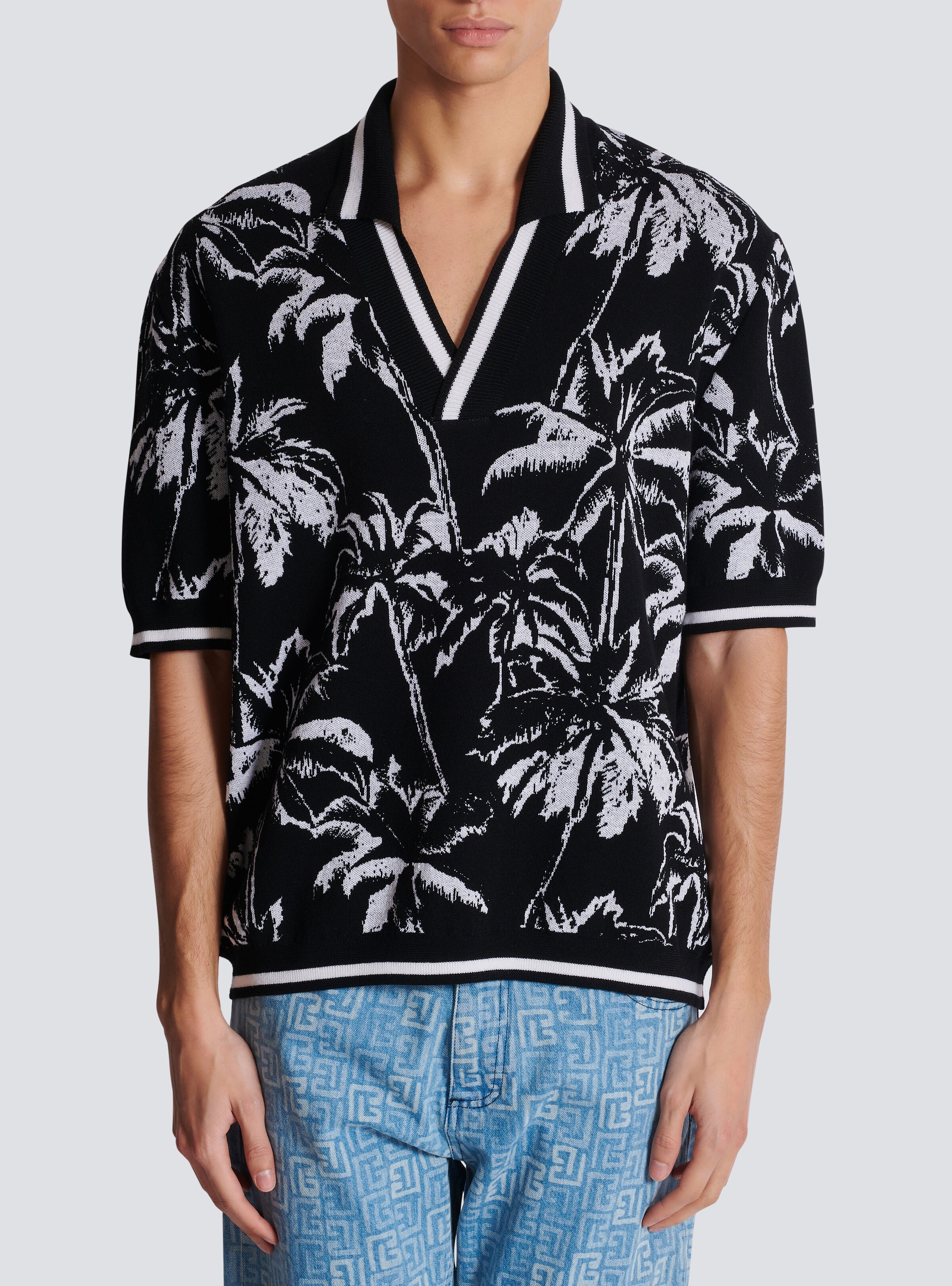 Palm knit polo - 5