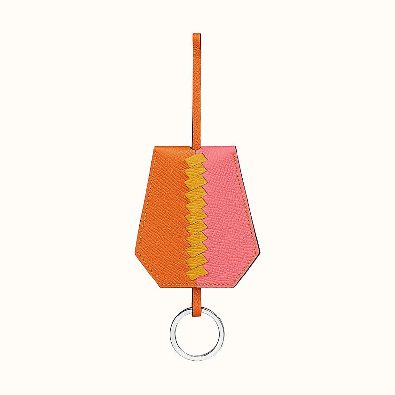 Hermès Clochette Cles grand tressage charm outlook
