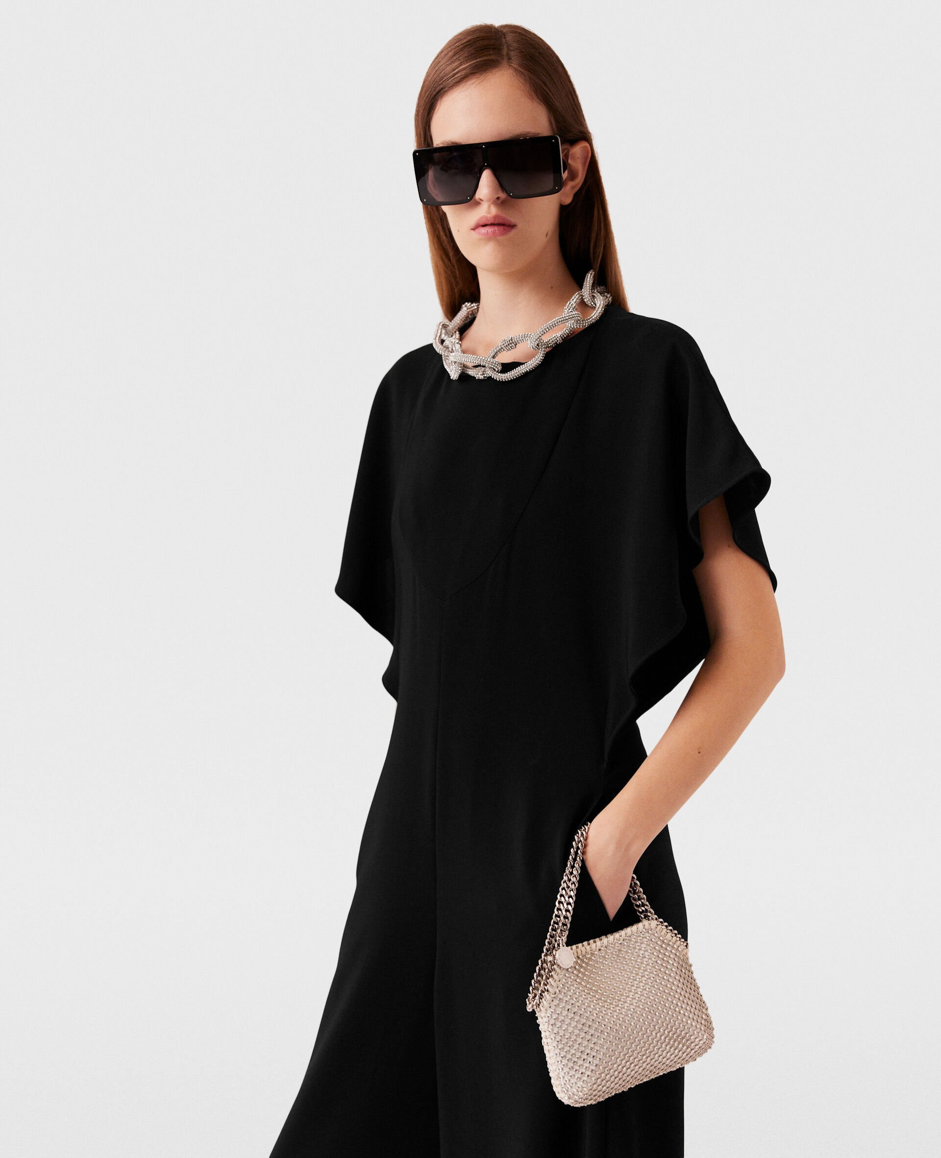 Crystal Chain Maxi Jumpsuit - 3