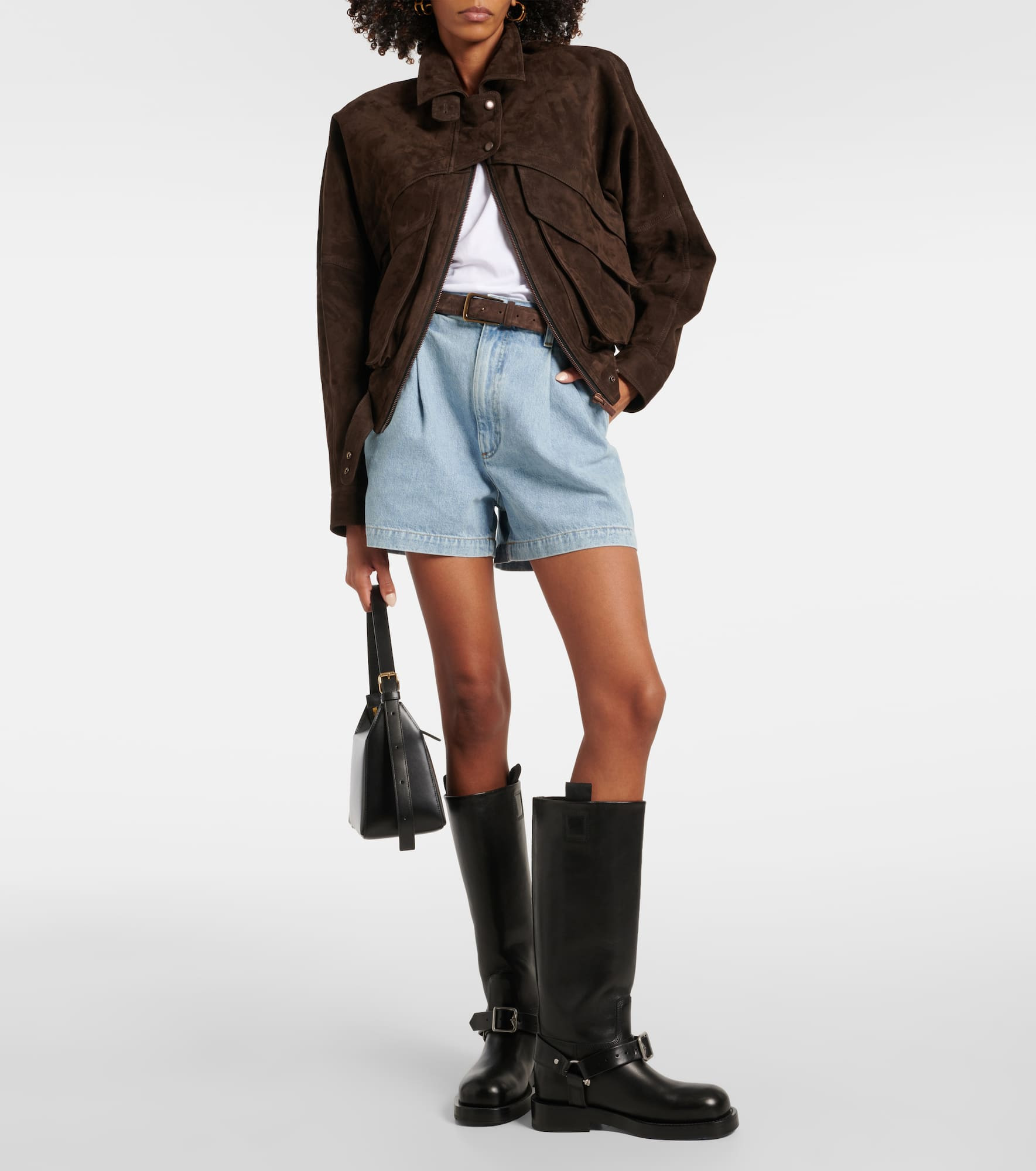 Becker denim shorts - 2