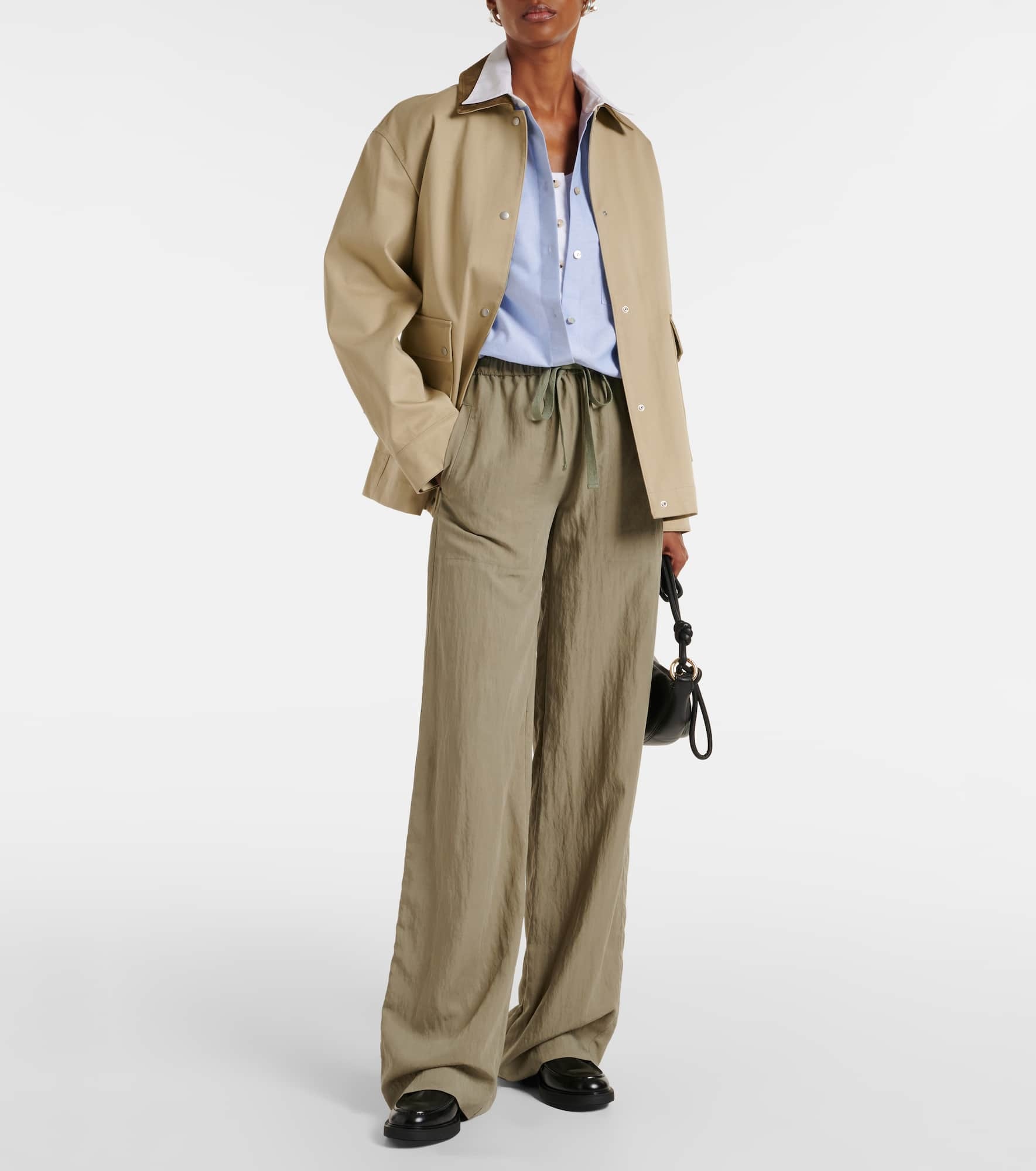 High-rise wide-leg pants - 2