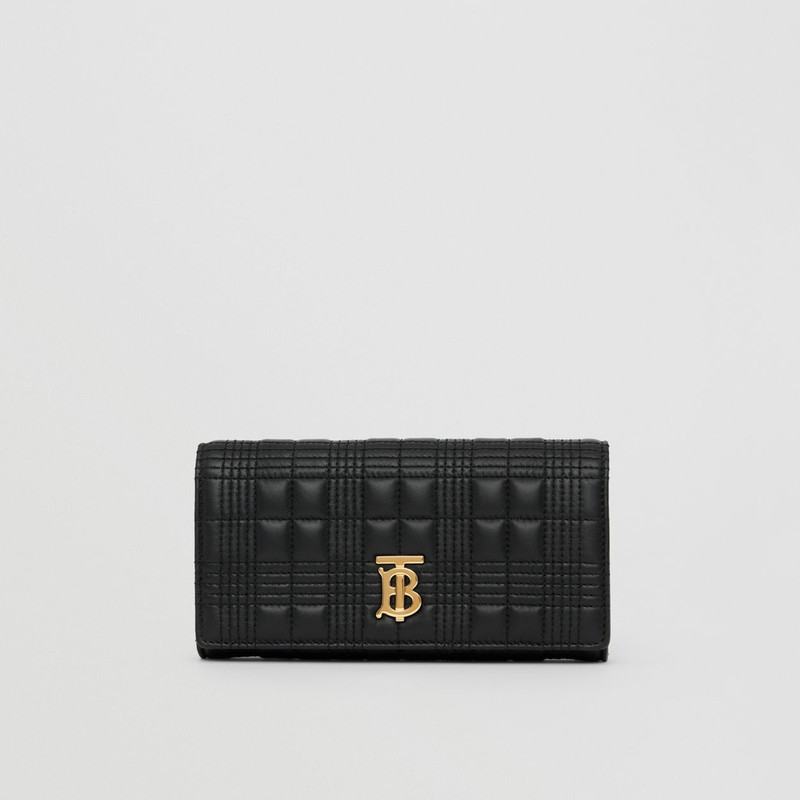 Quilted Lambskin Lola Continental Wallet 1