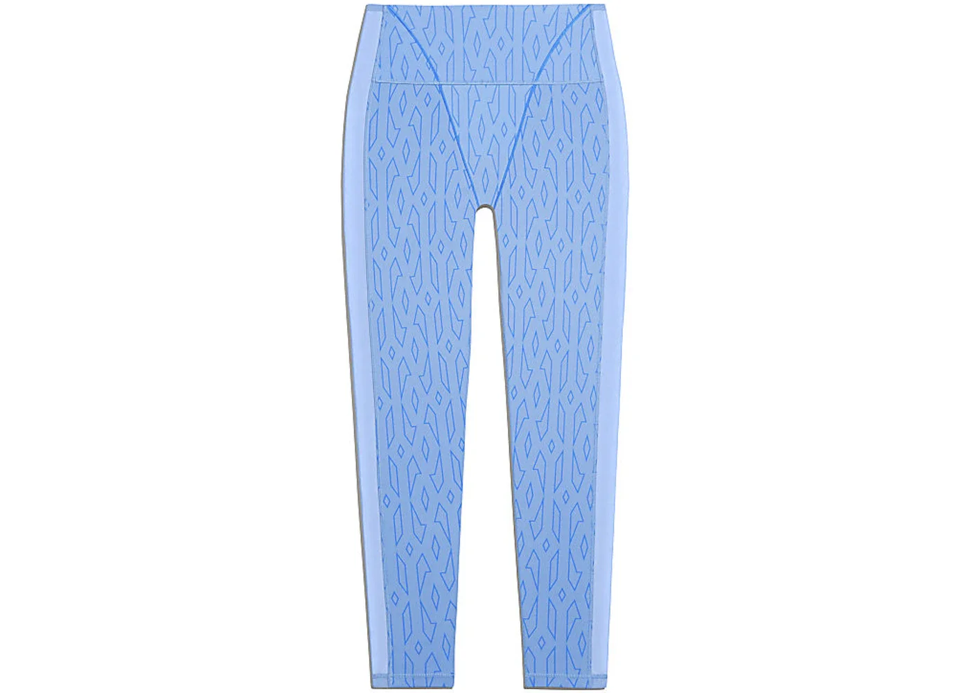adidas Ivy Park Mesh Monogram Tights Light Blue/Bright Blue - 1