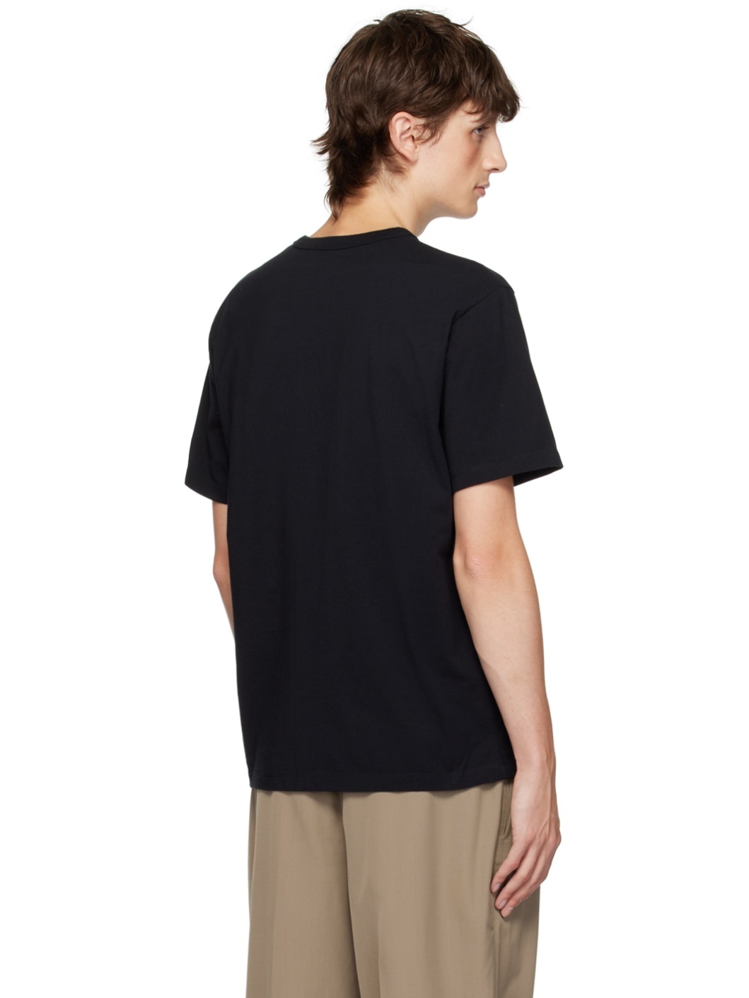 Black Tricolor Fox T-Shirt - 3
