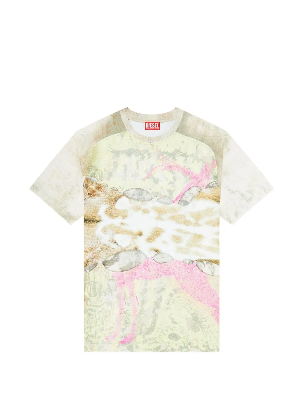 Clint animal-print T-shirt - 1