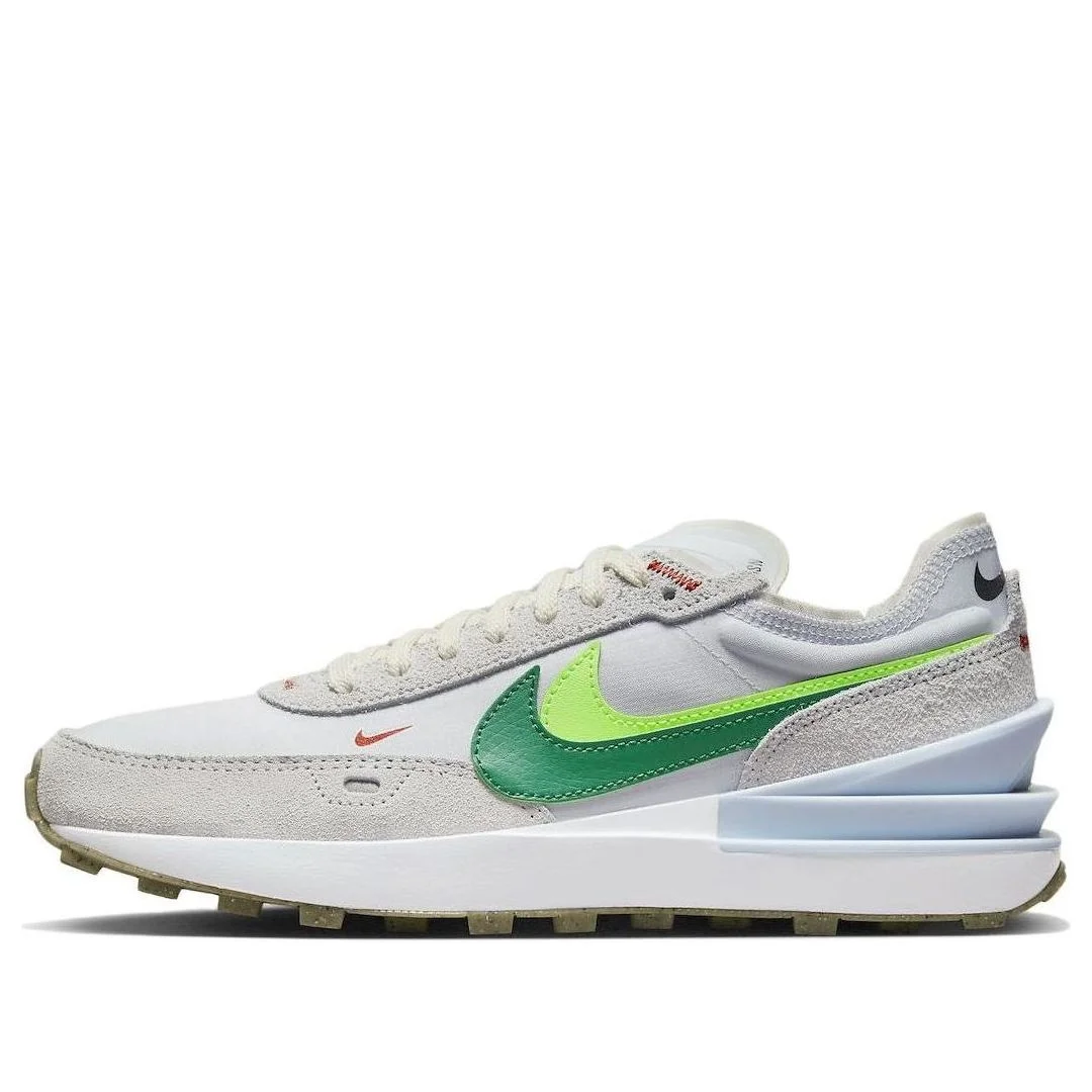 (WMNS) Nike Waffle One SE 'Double Swoosh Grey Green' DX4309-001 - 1