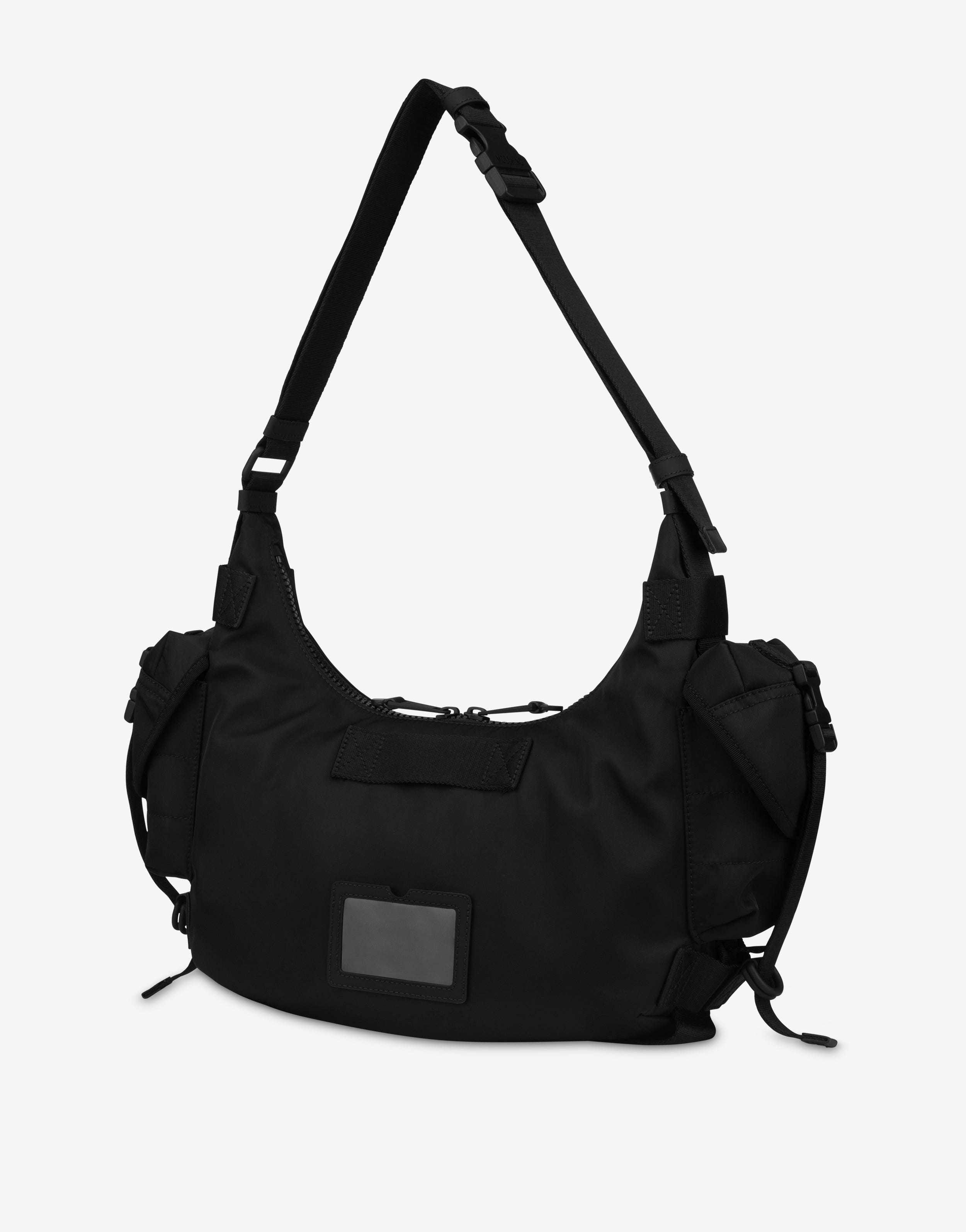 DOUBLE SMILEY® LOGO NYLON HOBO BAG - 2