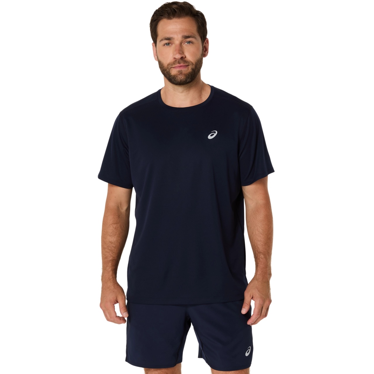 ASICS SILVER SHORT SLEEVE TOP - 1