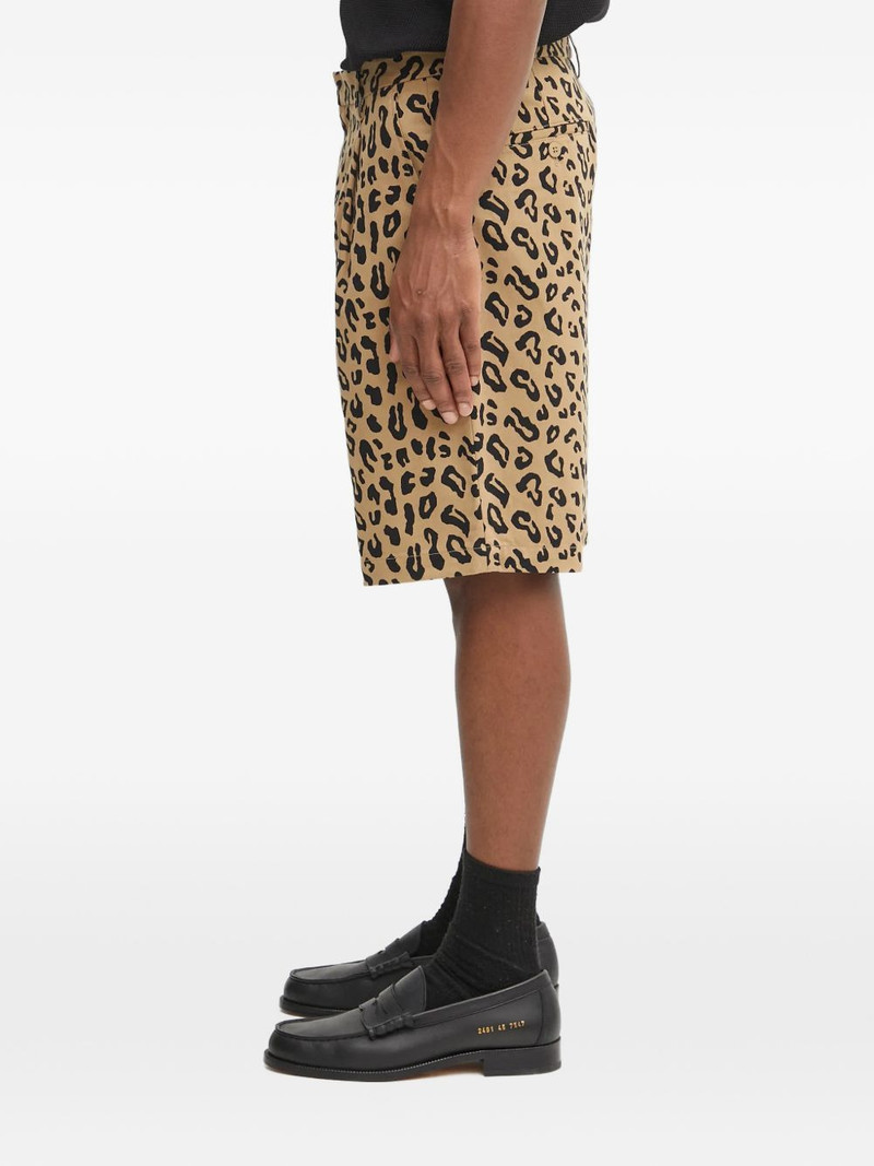 animal-print shorts 3