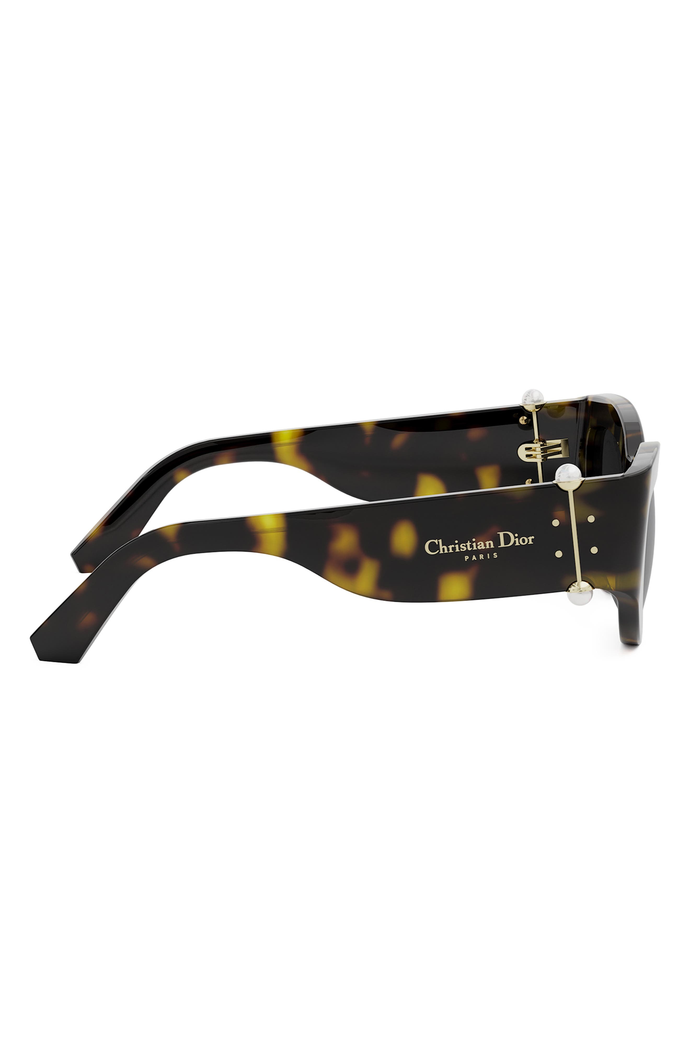 'DiorTribales B1I 55mm Cat Eye Sunglasses in Dark Havana /Smoke at Nordstrom - 3