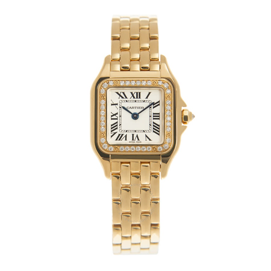 Cartier Panthere De Cartier Quartz Diamond White Dial Ladies Watch WJPN0015 - 3