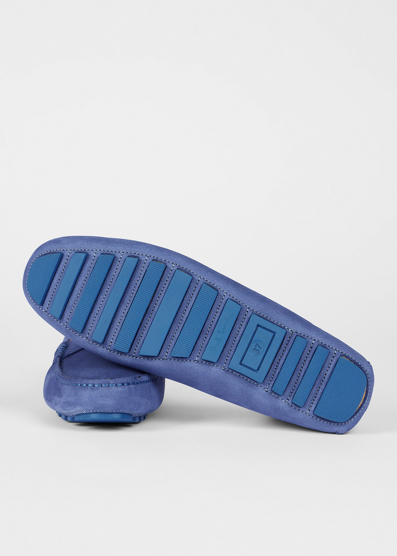 Paul Smith Women's 'Tibbs' Blue Driving Loafers outlook