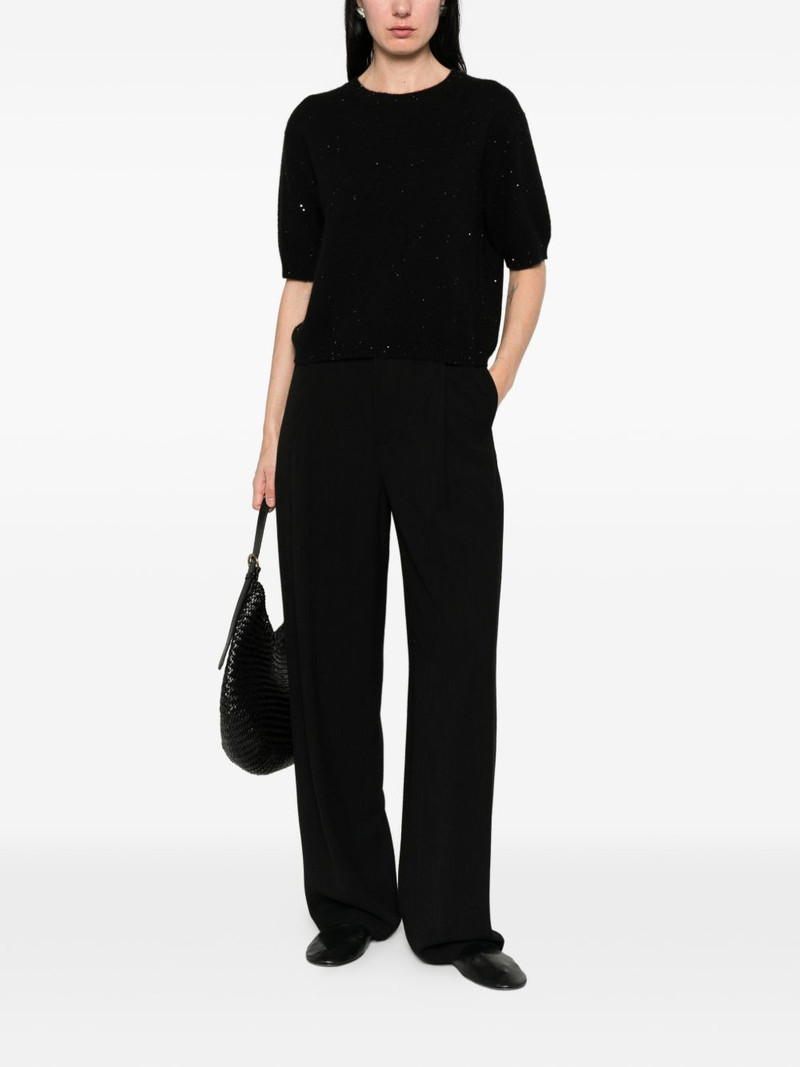 Allude round-neck T-shirt outlook