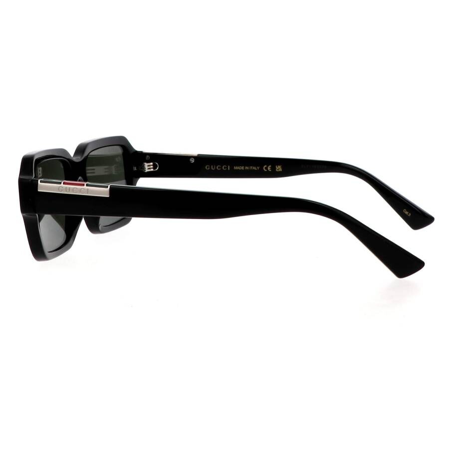 Gucci Grey Rectangular Men's Sunglasses GG1887S 001 54 - 3